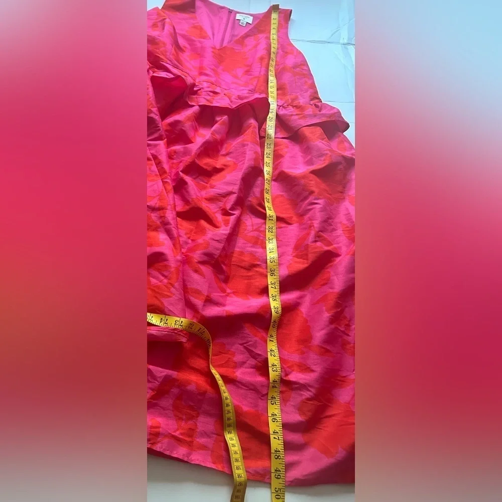 Kate Spade Target Women’s Midi Dress Rose Floral Pink Red Plus Size 20